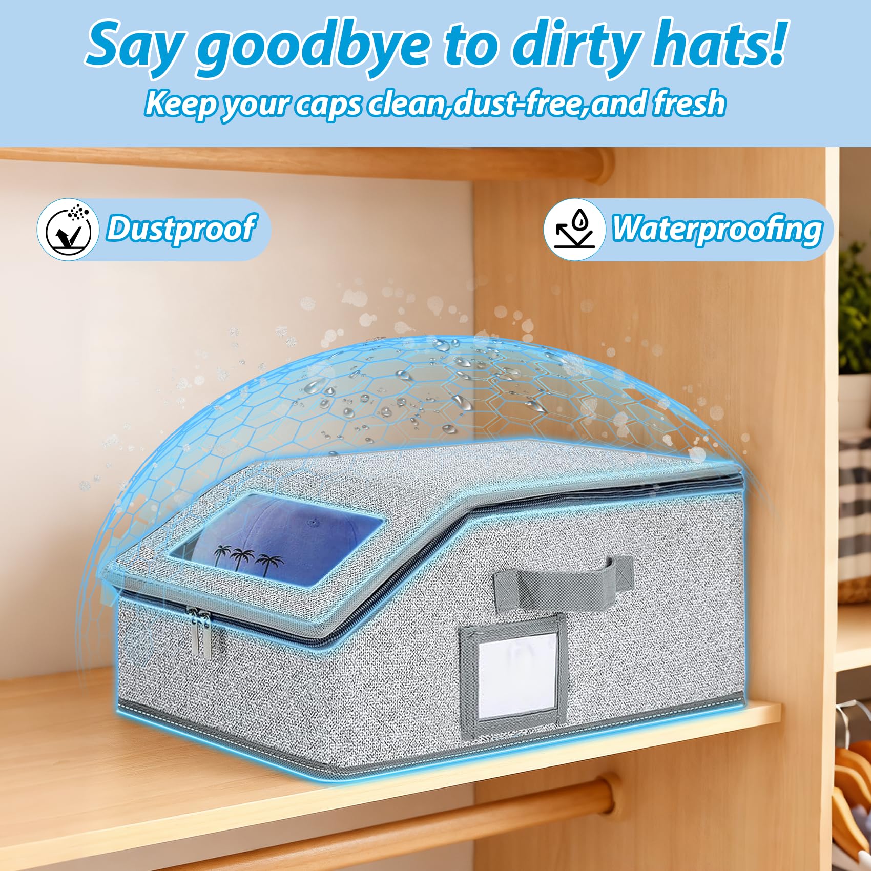 Sock Organizer Tray - Nuova scatola portaoggetti pieghevole con cerniera