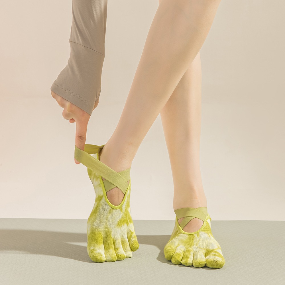 Grip Sock Yoga - Calzini Tie-Dye da Donna con Cinque