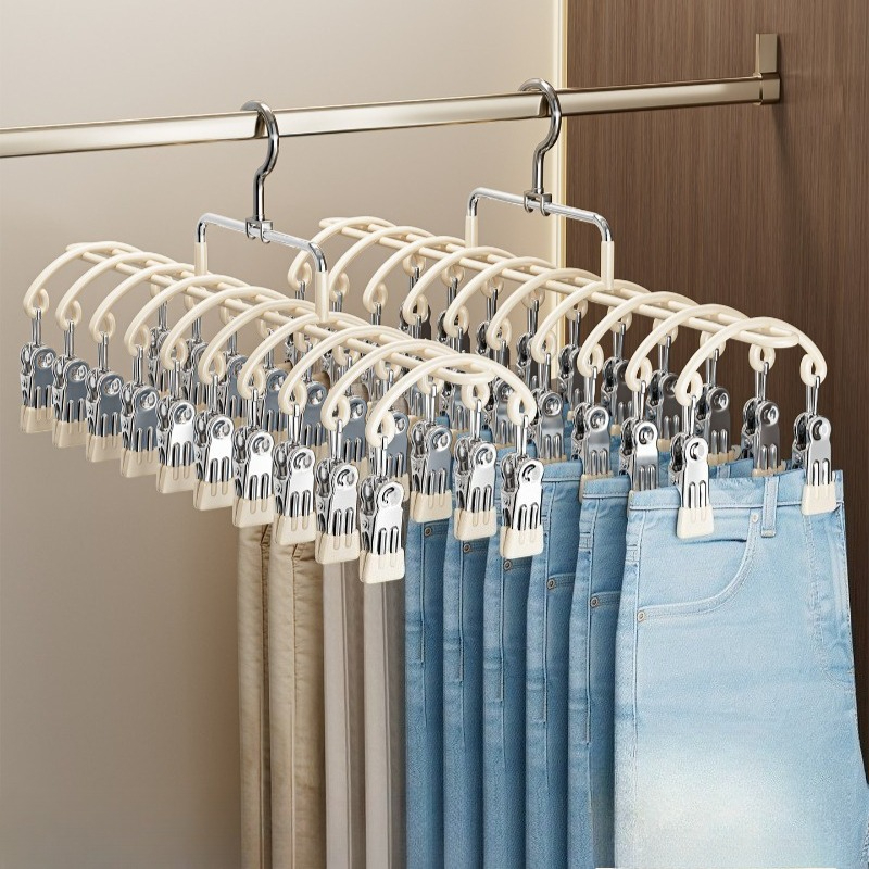 Sock Organizer Tray - Appendiabiti per pantaloni con clip antiscivolo,