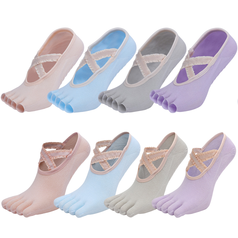 Grip Sock Yoga - Calzini da Yoga a cinque dita