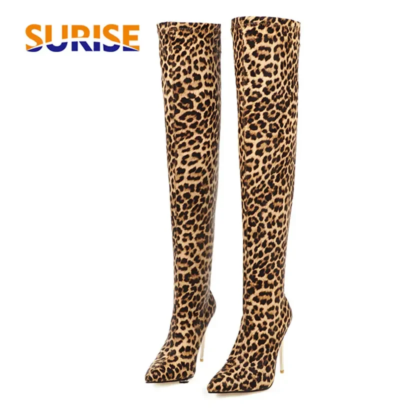 Stivali sopra il ginocchio leo - Knee High Sock Women recensione e prezzo
