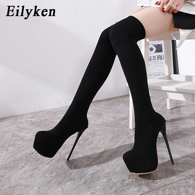 Eilyken Moda Piattaforma Tessu - Knee High Sock Women recensione e prezzo