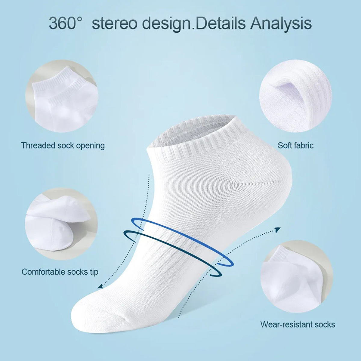 1/5 paia di calzini corti unis - Ankle Sock Low Cut recensione e prezzo